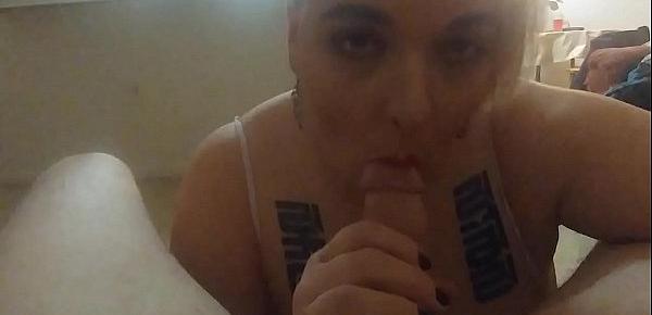  Slow Teasing Blowjob with Oral Cumshot, Tongue, Eye Contact